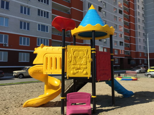 На фото Игровой комплекс ИК 1020 из раздела Портфолио сайта производителя в Санкт-Петербурге - Dgorodki.ru