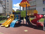На фото Игровой комплекс ИК 0008 - 1 из раздела Портфолио сайта производителя в Санкт-Петербурге - Dgorodki.ru