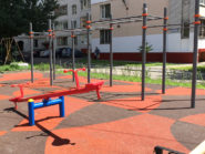 На фото Детский игровой комплекс ИК-0005 - 3 из раздела Портфолио сайта производителя в Санкт-Петербурге - Dgorodki.ru