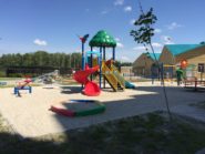 На фото Игровой комплекс ИК 0006 - 2 из раздела Портфолио сайта производителя в Санкт-Петербурге - Dgorodki.ru