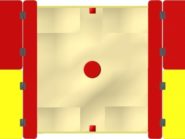 На фото МАФ 8.221 Песочница с крышкой большая - 3 из раздела Песочницы с крышкой сайта производителя в Санкт-Петербурге - Dgorodki.ru