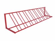 На фото МАФ 11.081 Стойка велосипедная - 2 из раздела Велопарковки сайта производителя в Санкт-Петербурге - Dgorodki.ru