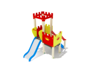 На фото Игровой комплекс компактный ПДИ 1.08 - 1 из раздела Игровые комплексы 2-7 лет сайта производителя в Санкт-Петербурге - Dgorodki.ru