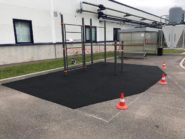 На фото Спортивная площадка СВС-30 с резиновым покрытием - 3 из раздела Портфолио сайта производителя в Санкт-Петербурге - Dgorodki.ru