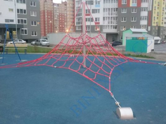 На фото Игровая сетка «ВигВам» из раздела Игровые сетки Вершина сайта производителя в Санкт-Петербурге - Dgorodki.ru