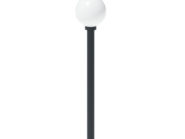 На фото МАФ 11.098 Светильник Шар Н1000 - 1 из раздела Уличное освещение сайта производителя в Санкт-Петербурге - Dgorodki.ru