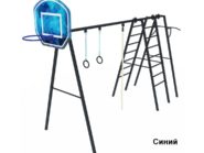 На фото СК 6.322 Спортивный комплекс - 1 из раздела Спортивное оборудование сайта производителя в Санкт-Петербурге - Dgorodki.ru